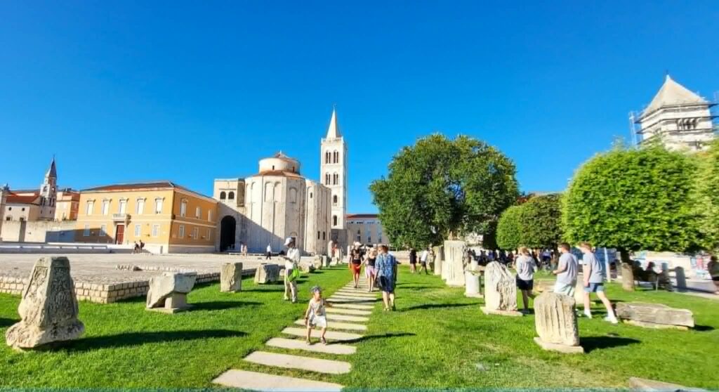 Kościół św. Donata i Forum Romanum w Zadarze